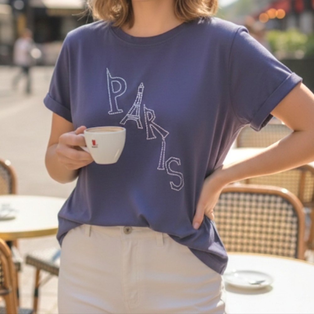Ava & Grace Paris Women's Blouses Color Light Purple Size‎ Plus 1X